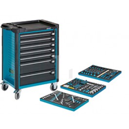 Drawer Trolley With 179 Tools